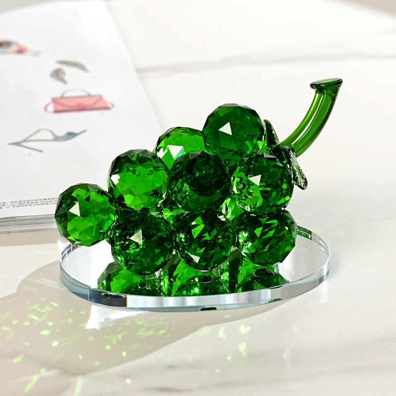 Krištálové hrozno – kryštálové stromové dekorácie, moderný minimalistický štýl, ručne vyrobený darček