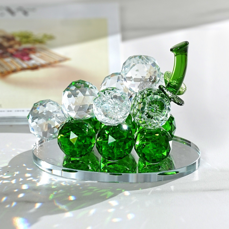 Krištálové hrozno – kryštálové stromové dekorácie, moderný minimalistický štýl, ručne vyrobený darček