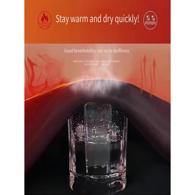 Pánske kompresné tréningové tričko – 2 kusy; akrylový materiál; extra hrubá tkanina 501-600 g/m²; udržiava teplo; hlavný obsah tkaniny <30%