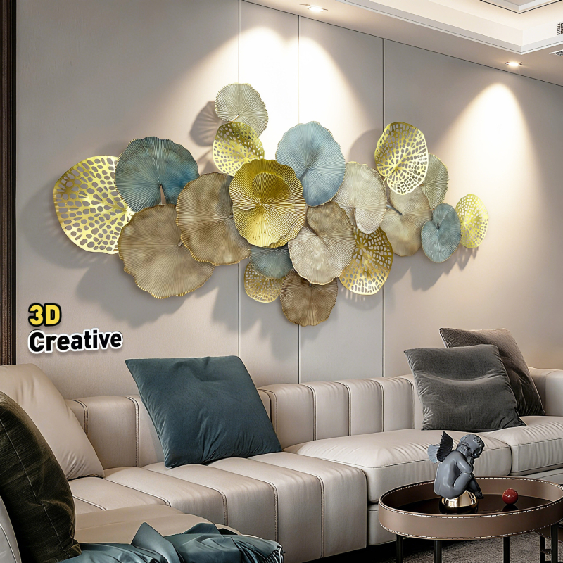 Mingdu Nordic nástenné hodiny, mechanický pohon, ciferník z potiahnutého skla