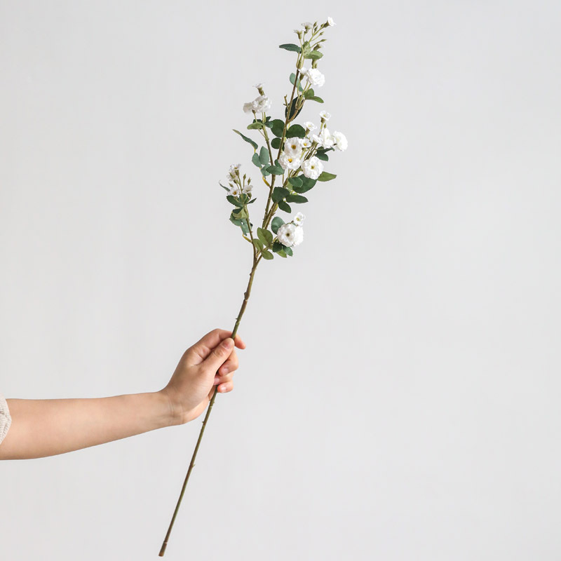 Mestská ruža Miao Miao Flower Art – hodváb, 3D tlač, vnútorná kvetinová dekorácia, simulovaná ruža