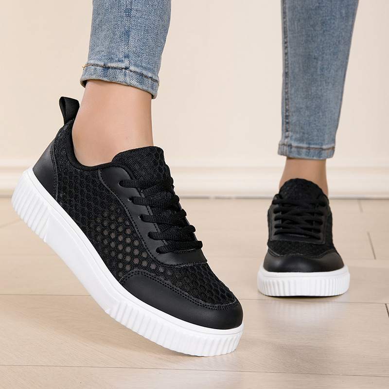 Unisex platvorm tossud võrkkattega ülaosaga, paeltega kinnitatavad, EVA keskmine tald, kummist talla