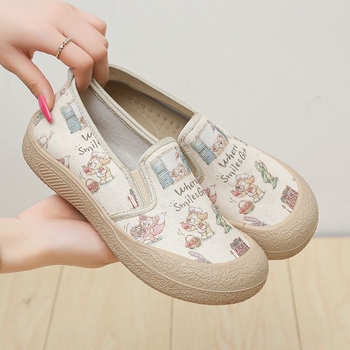 Dámske slip-on rybárske topánky, priedušné a ľahké, elastické vrchné, gumová podrážka, bez podšívky