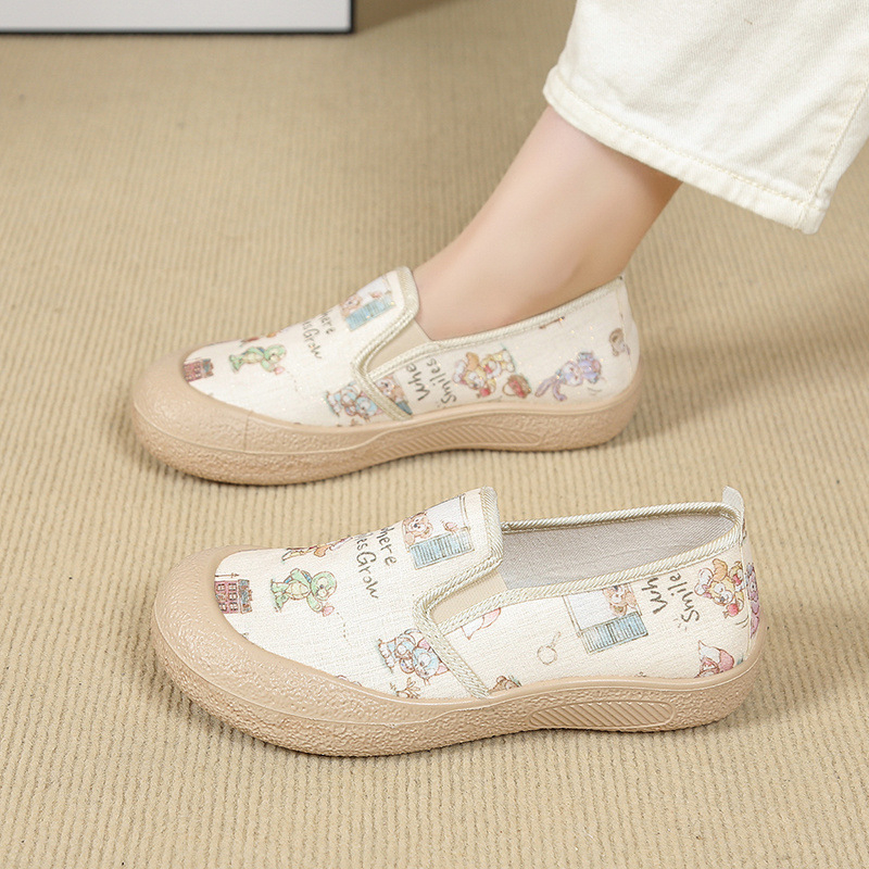 Dámske slip-on rybárske topánky, priedušné a ľahké, elastické vrchné, gumová podrážka, bez podšívky