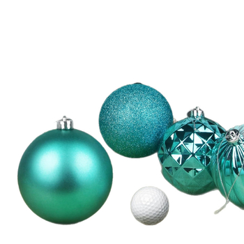 Betsy plastová vianočná guľa – elektroplatovaná povrchová úprava s perleťovým leskom, moderný minimalistický štýl, kód Lx-342