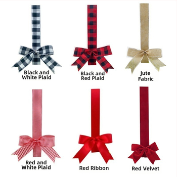 Americký štýl, ručne vyrobený veniec pine-velvet na dekoráciu okien a dverí pre trh Severnej Ameriky.