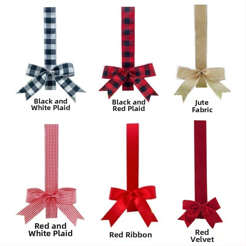 Amerikos stiliaus rankų darbo pine-velvet vainikas langų ir durų dekoravimui Šiaurės Amerikos rinkai.