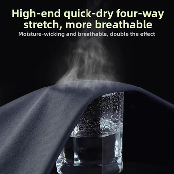 Pánska športová súprava – rýchloschnúci materiál, zmes polyestera – na beh, posilňovanie a jazdu na bicykli, vhodná pre zimu, jar a jeseň