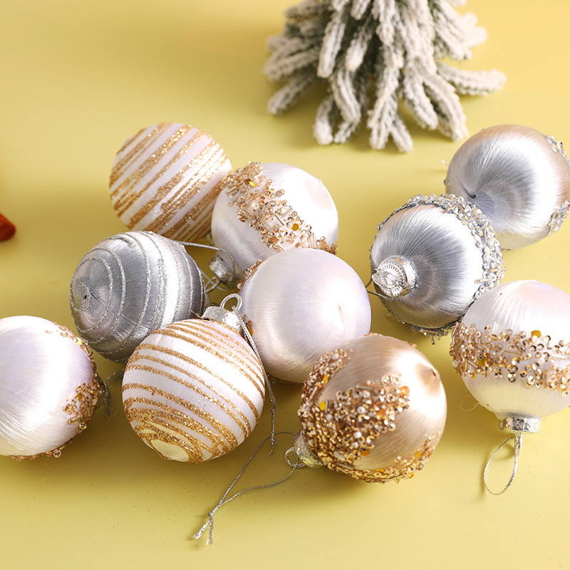 Ornament de Crăciun din spumă, pictat, Qinchi