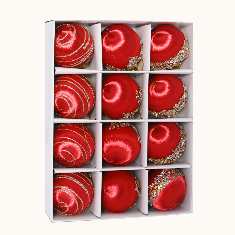 Ornament de Crăciun din spumă, pictat, Qinchi