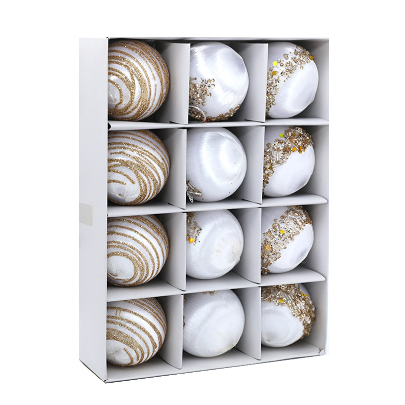 Ornament de Crăciun din spumă, pictat, Qinchi