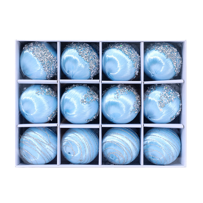 Ornament de Crăciun din spumă, pictat, Qinchi