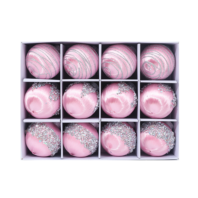 Ornament de Crăciun din spumă, pictat, Qinchi