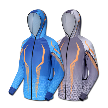 Мъжка рибарска риза с райета от полиестер, бързосъхнеща, дишаща и влагоотвеждаща, за летен риболов