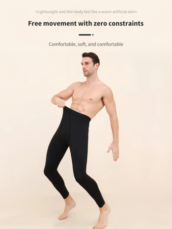 Pánske fitness legíny na beh a basketbal – rýchlo suché, priedušné, jednofarebné, 95% polyester, 5% elastán