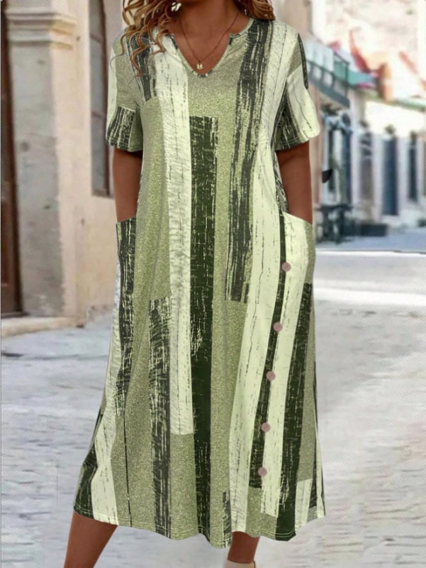 Milk Silk V-nyakú ruha, háromnegyedes ujjúval és ceruza fazonnal, nyár 2025