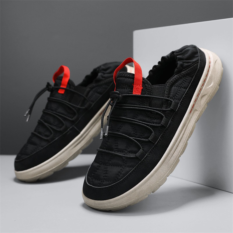 Pánske Slip-On tenisky, nízky profil, vrchná časť: umbrella látka, podrážka PVC, vložka textil, otvor plytký