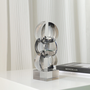 Krištáľové ozdoby do skriniek — svetlý luxusný štýl, vstrekovanie do formy, prispôsobiteľné