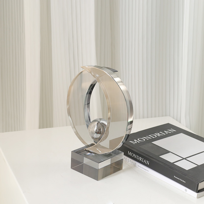 Krištáľové ozdoby do skriniek — svetlý luxusný štýl, vstrekovanie do formy, prispôsobiteľné