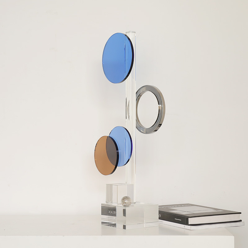 Krištáľové ozdoby do skriniek — svetlý luxusný štýl, vstrekovanie do formy, prispôsobiteľné