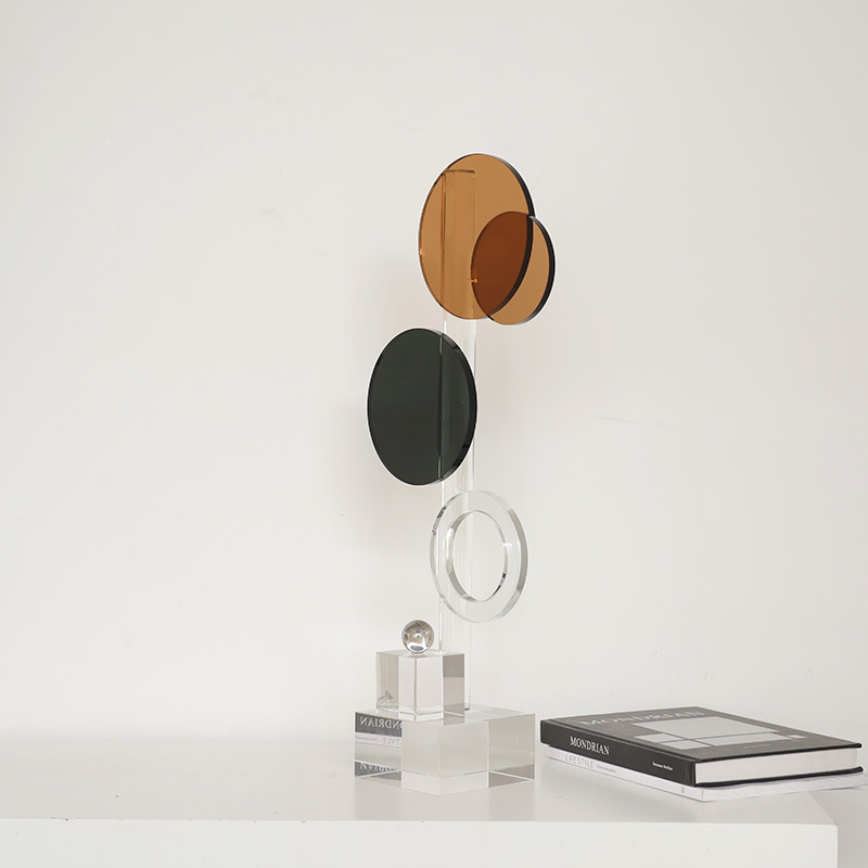 Krištáľové ozdoby do skriniek — svetlý luxusný štýl, vstrekovanie do formy, prispôsobiteľné