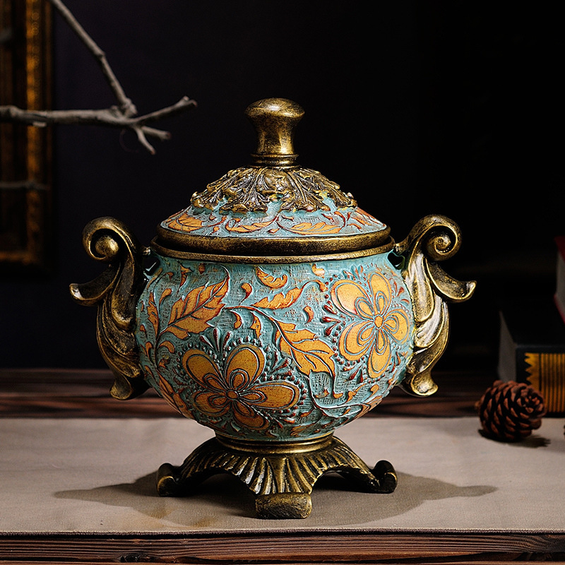 Neoklasicistná súprava: zásobník a tanier na ovocie – trojčlenný set, polopracovaná výstavba, retro európsky štýl, vhodný na reklamné dary