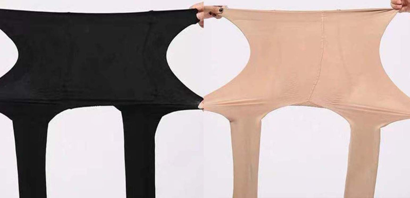 Colanți din nylon, subțiri, anti-snag, design sexy