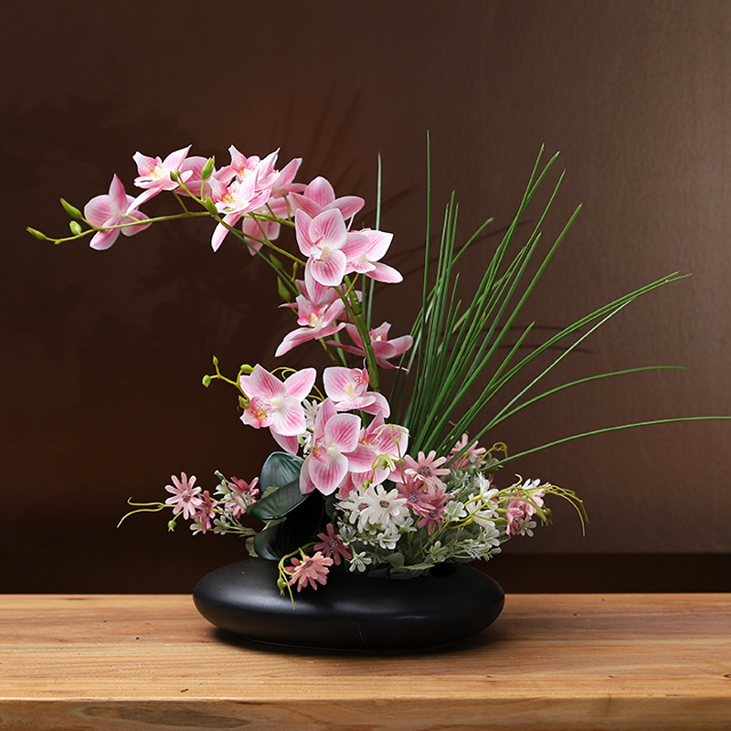 Set saténových kvetov – Margaréta (Daisy) – moderný minimalistický domáci dekor; Materiál: saténové kvety; Vlastnosť: Margaréta; Značka: Other; Spracovanie: Other