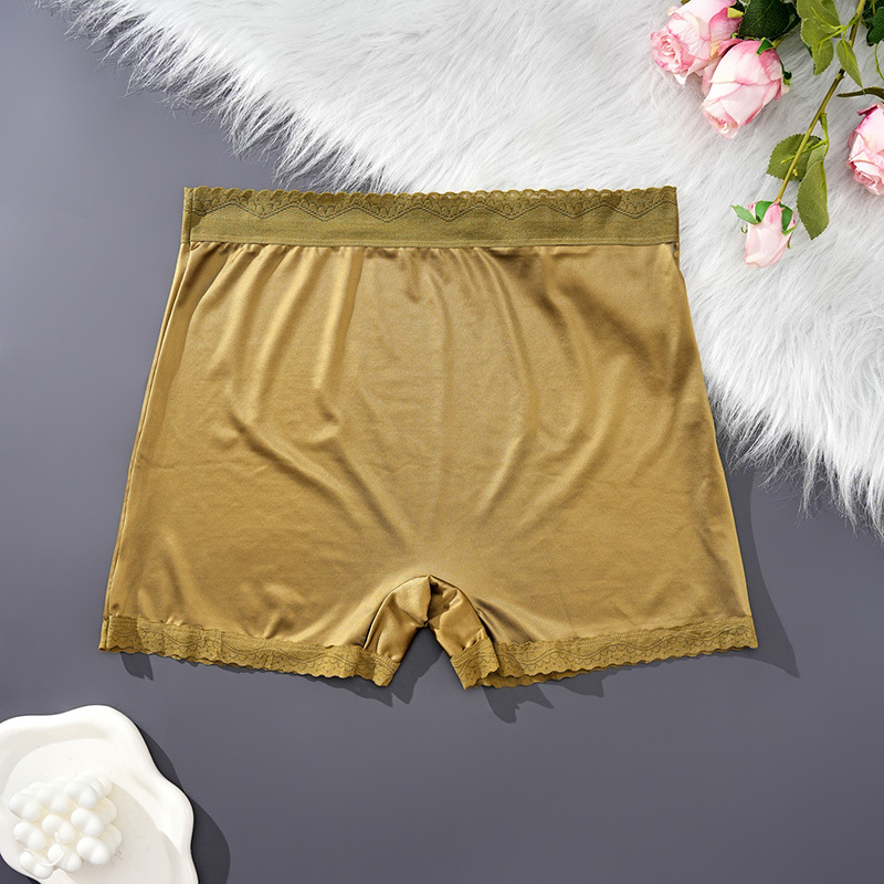 Dámske nylonové boxerky – stredný pás, priedušné, bavlnená podšívka