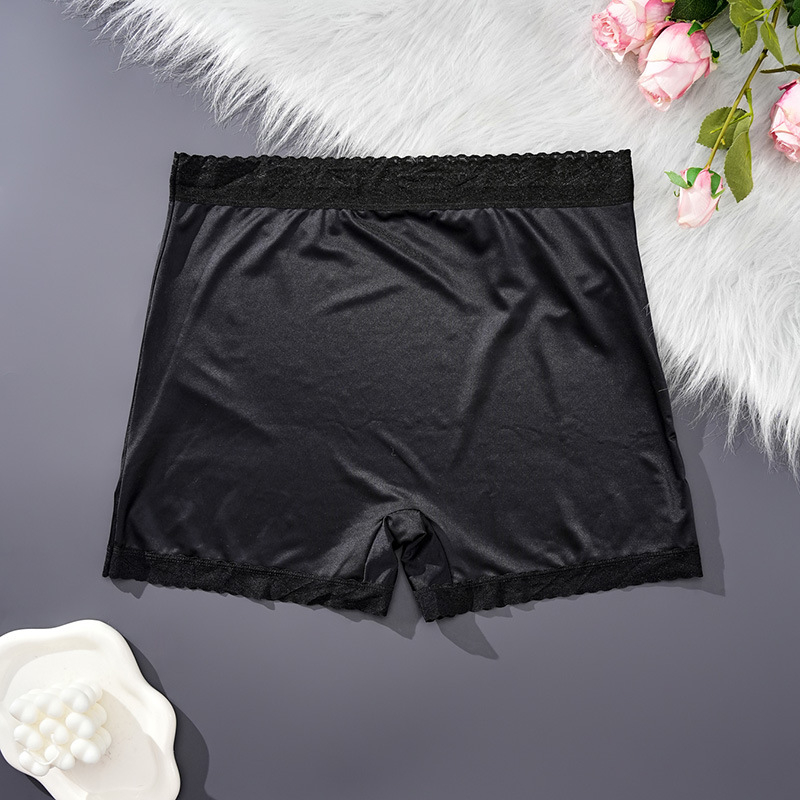 Dámske nylonové boxerky – stredný pás, priedušné, bavlnená podšívka