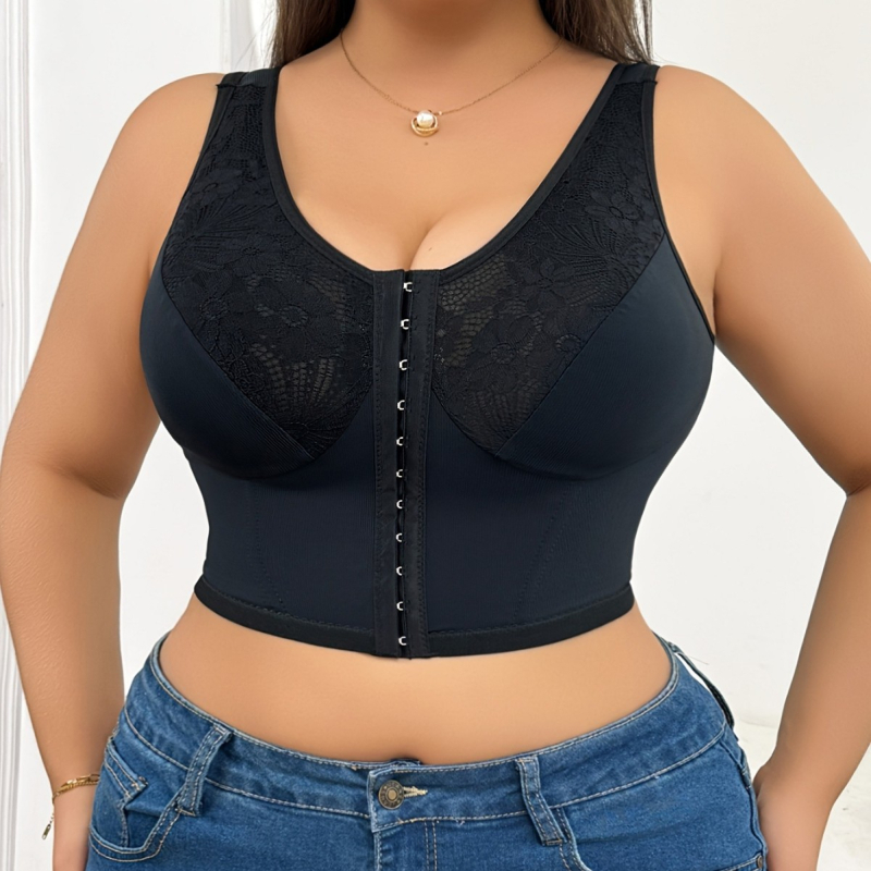 Push-Up spodná bielizeň, plný košík, nylonová tkanina, fixné dvojité ramienka, bez háčikov