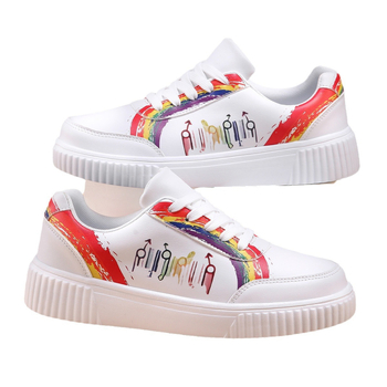 Férfi Board Shoes cipő kerek orral, felső microfiber, koreai stílus, középtalpas 3–5 cm, EVA talp