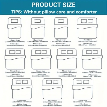 Комплект покривки за завивка с модел океанска костенурка, дигитален печат, химическо влакно, Nordic стил, три части