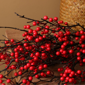 Umelý ovocný plod Fortune Fruit na jednej vetve, z plastovej peny, vstrekovacie formovanie, pre domovú dekoráciu a rekvizity na fotografovanie