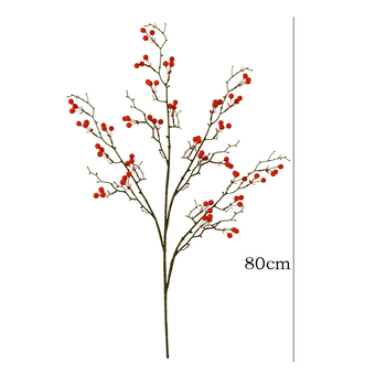 Umelý ovocný plod Fortune Fruit na jednej vetve, z plastovej peny, vstrekovacie formovanie, pre domovú dekoráciu a rekvizity na fotografovanie