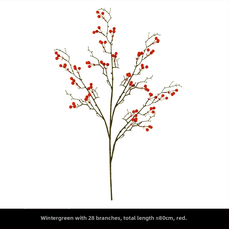 Umelý ovocný plod Fortune Fruit na jednej vetve, z plastovej peny, vstrekovacie formovanie, pre domovú dekoráciu a rekvizity na fotografovanie