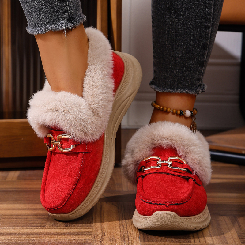 Naiste talvised slip-on spordijalatsid, pealiskatet: tekstiil, vooder: tekstiil, madal profiil, PVC tald, ilma nöörideta