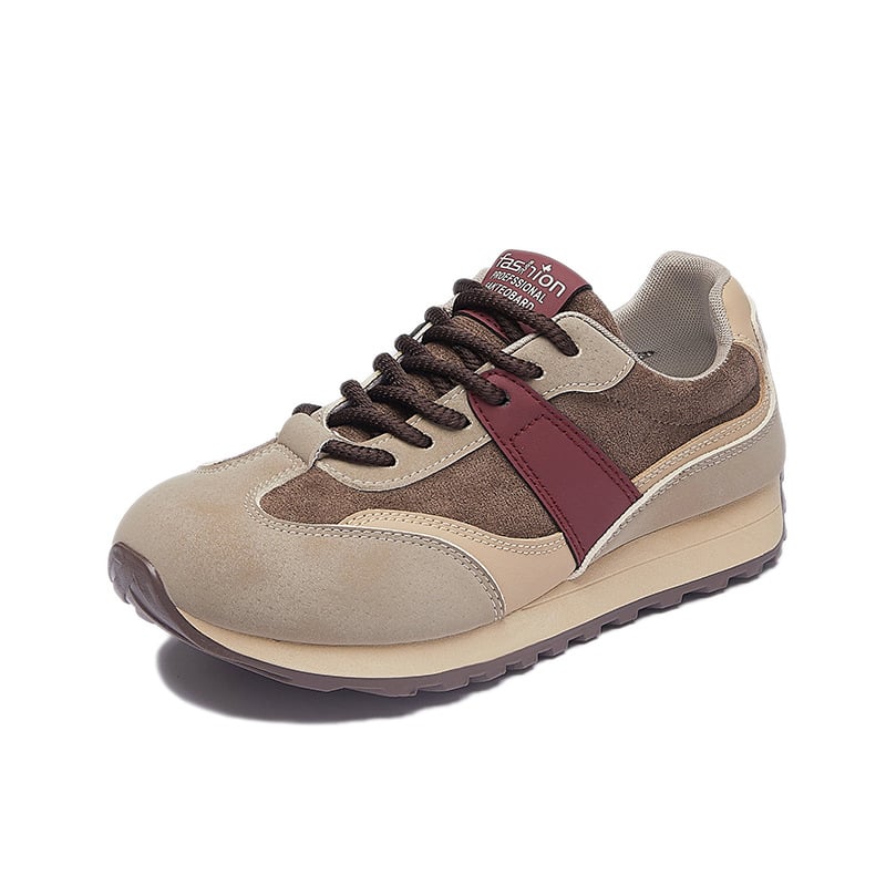 Női Forrest Gump cipő, Casual stílus, PU felsőrész, kerek orr, gumi talp, alacsony boka, sarka 3–5 cm