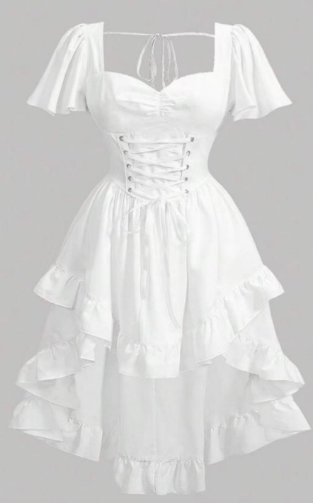 Duga haljina za Halloween cosplay – srednjovjekovni stil, poliester, unisex, ABAWC197