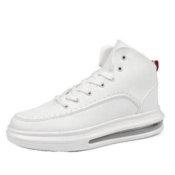 Платформени спортни обувки – унисекс, синтетична кожа, кръгла нос, PVC подметка, EVA стелка, плосък ток