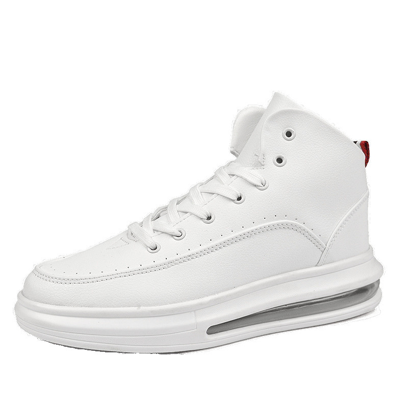 Платформени спортни обувки – унисекс, синтетична кожа, кръгла нос, PVC подметка, EVA стелка, плосък ток