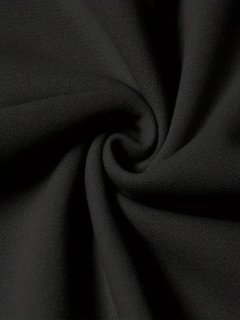 Γυναικείο φούτερ με κουκούλα, εκτύπωση με σχέδιο χαμόγελου σε τετράγωνο, πολυεστέρας 95%+, μακριά μανίκια, χαλαρή γραμμή