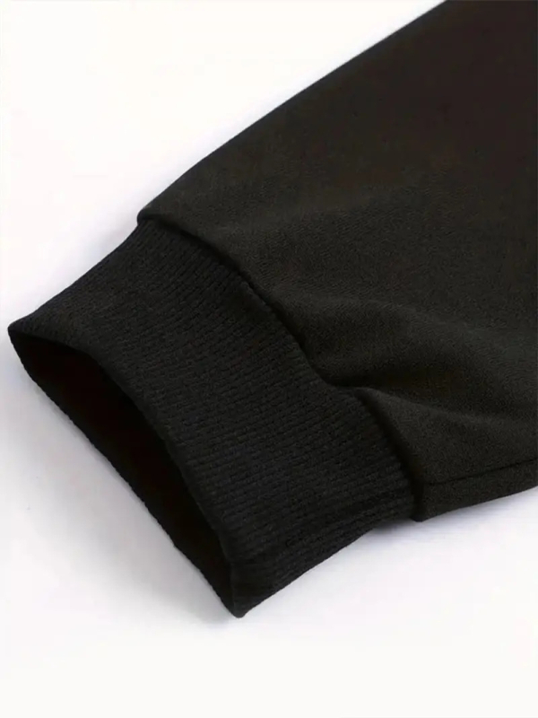 Γυναικείο φούτερ με κουκούλα, εκτύπωση με σχέδιο χαμόγελου σε τετράγωνο, πολυεστέρας 95%+, μακριά μανίκια, χαλαρή γραμμή