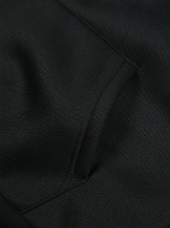 Hanorac cu glugă — croială relaxată, imprimeu, poliester