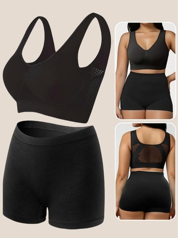 Set de top din dantelă, material principal nylon, căptușeală din bumbac, cupe cu formă de urechi de iepure