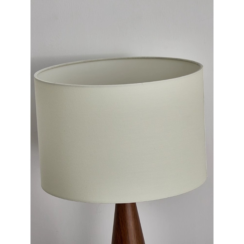 Λάμπα τραπεζιού με υφασμάτινο καπέλο, ρετρό στυλ μεσαίου του αιώνα, ζεστό απαλό φως, νυχτερινή λειτουργία, 220V, πιστοποιητικό 3C 2020371001000003