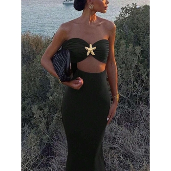 Opasok s kovovým ozdobným prvkom v tvare morskej hviezdy, kožušinový detail z králika, kórejský štýl, doplnok pre tínedžerov, jarné uvedenie 2025