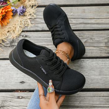 Pánske tenisky s širokou špičkou z sieťoviny, barefoot štýl, dizajn bez klesania (zero-drop), priedušný vrchný diel, gumová podrážka, protišmyk