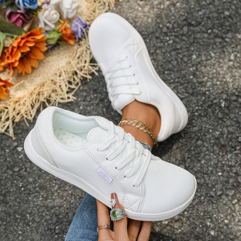 Pánske tenisky s širokou špičkou z sieťoviny, barefoot štýl, dizajn bez klesania (zero-drop), priedušný vrchný diel, gumová podrážka, protišmyk