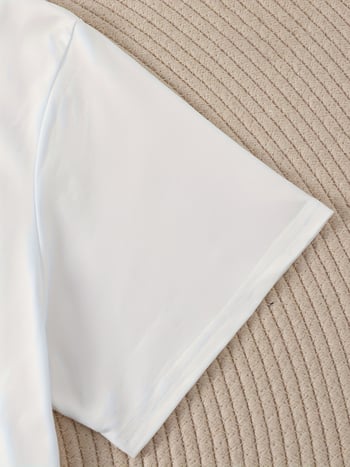 Damska majica s printom, okrugli izrez na vratu, kratki rukavi, A-silueta, preko 95% pamuka